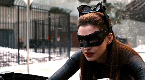 soficarsons: Anne Hathaway as Selina in The Dark Knight (2012)