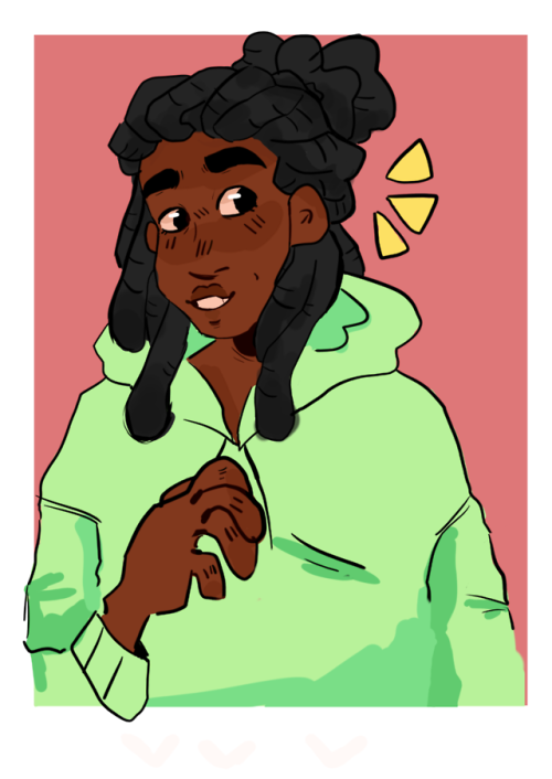 magnus-mcelroy: agoldenevening:  i’m not a coward so i’m not scared to draw kravitz