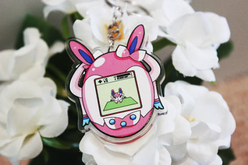 retrogamingblog:Pokemon Tamagotchi Pins made by GhoulOnline