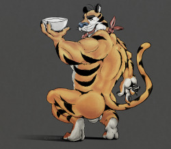 homodracofilo:  And I think it is enough with these for now…. there are tons of Tony fucking Tiger!! (The other characters need more love though, am I right?)