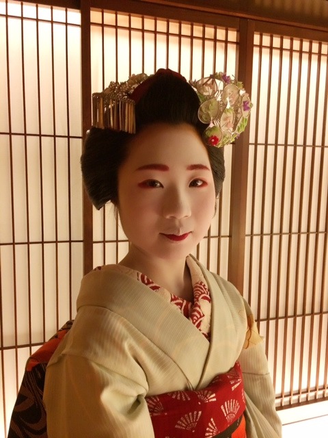 Porn Pics geisha-kai:  Maiko Umecho and Umechie for