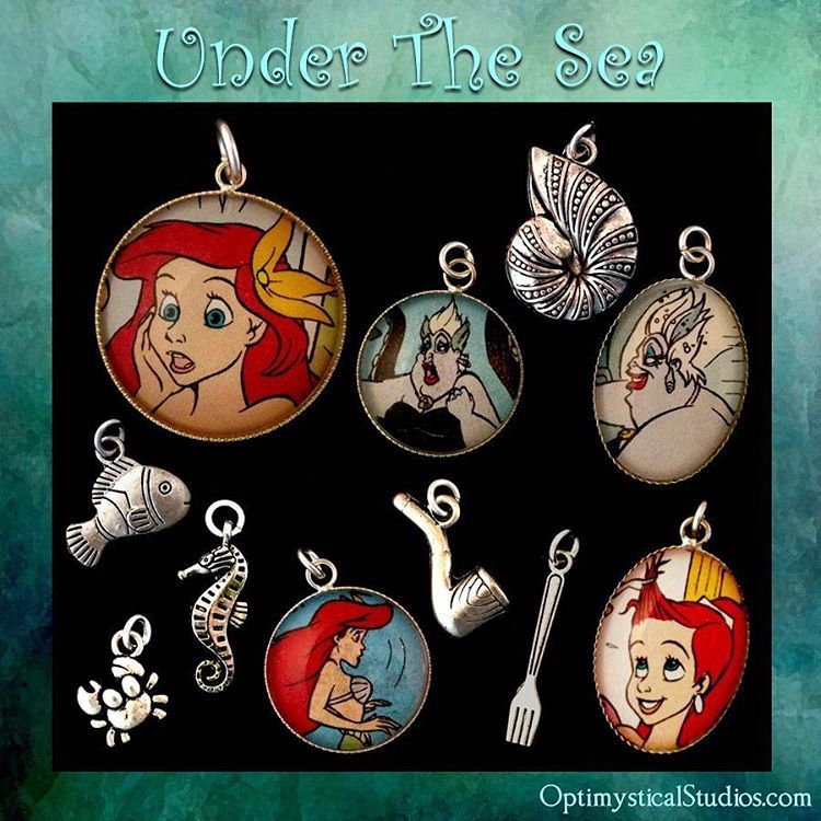 Voyage under the sea and make our #LittleMermaid jewelry part of your world. http://ow.ly/P6g3308r97G
#ariel #disney #disneybounding #geekjewelry #geekbounding #fandomjewelry #handmadejewelry #pdx #shopsmall #shoplocal (at Optimystical Studios)