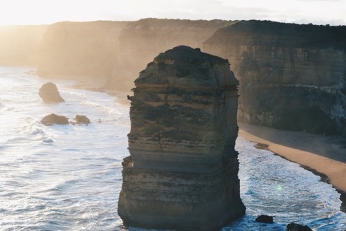 Evening by the Twelve Apostles in Victoria, Australia