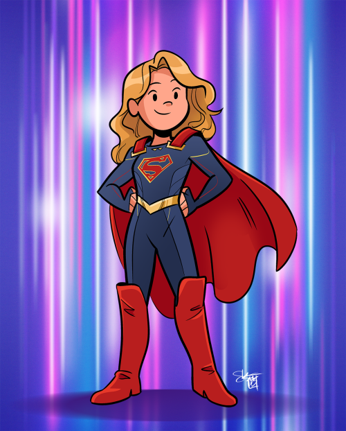 Supergirl seasons five n’ six suit.