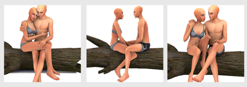 Something Wicked Sims  - Fireside PosesSimblreen gift #1 is a set of couple poses perfect for campin