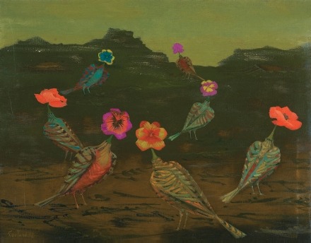 Lucien Coutaud (1904 - 1977)Oiseaux bonne pensée