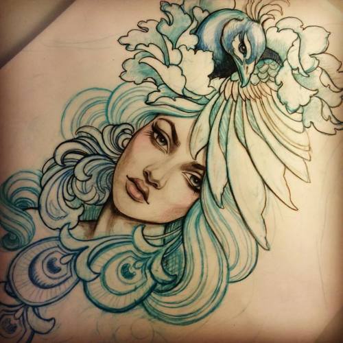 thievinggenius:  Done by Teniele Sadd. https://instagram.com/teniele/?hl=en 
