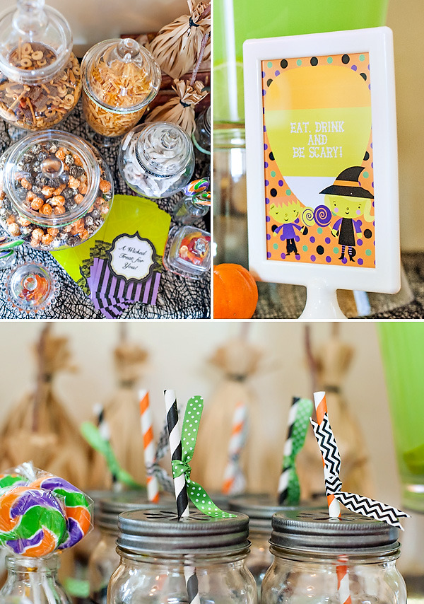 confectionerybliss:  Monster’s Ball Halloween Party {Bats, Witches &amp; More!}