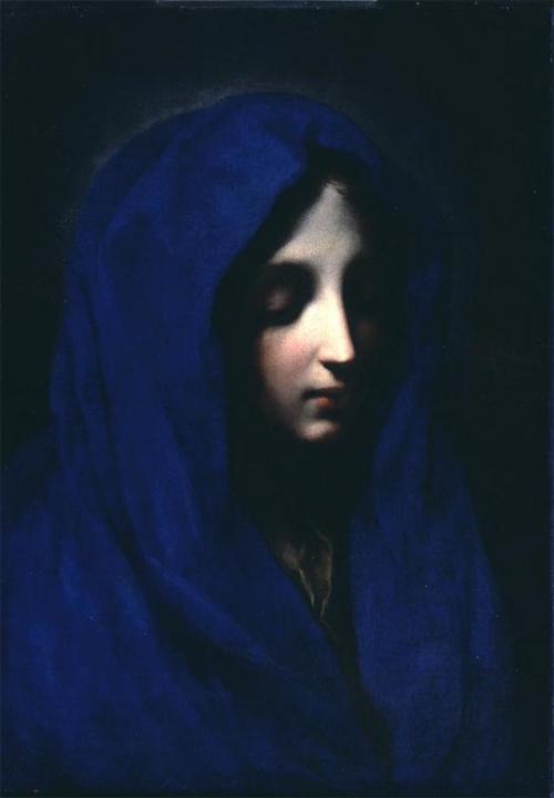 Blue Madonna. Carlo Dolci.