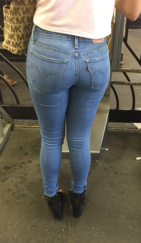 Girl in jeans