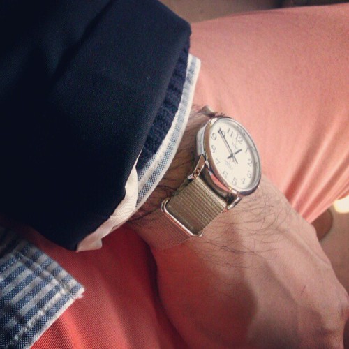 Sleeve shot #details #preppy #gotohell #chinos #ocbd #stripes #classic #menswear #wiwt