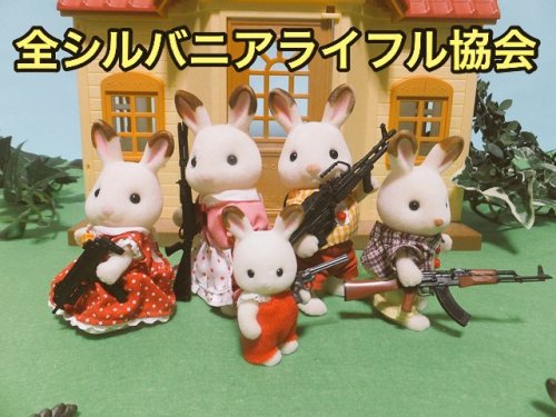 highlandvalley:おはなしのくにさんのツイート: “全シルバニアライフル協会 「銃さえあれば助かる」 #大人のシルバニア t.co/F18kQ2smD3&rdq