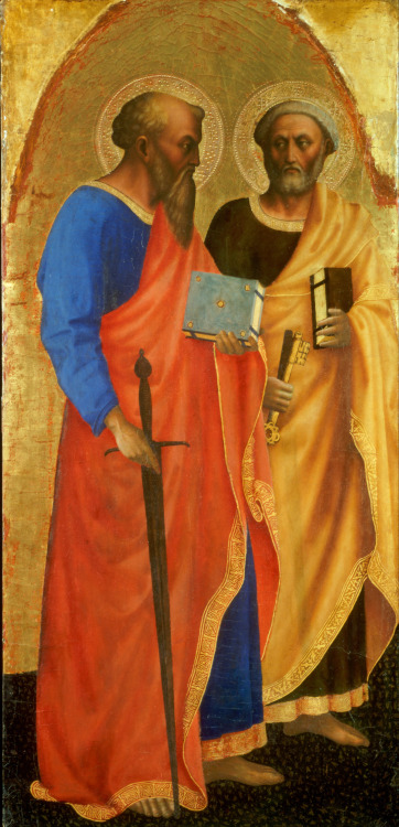 Saints Paul and Peter, Masolino, 1427-28