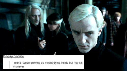 Draco Malfoy + textposts