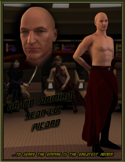 neilcicierega:Enter the wild world of 3D Captain Picard