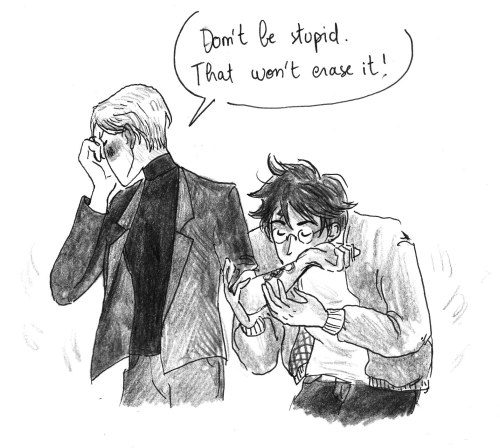 I watched some Harry Potter movies recently, so….