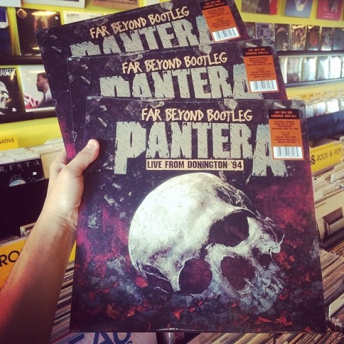 radio-active-records:  Strength Beyond Strength! New Pantera Live at Donnington 1994 LP now available! #pantera #radioactiverecords (at Radio-Active Records) 