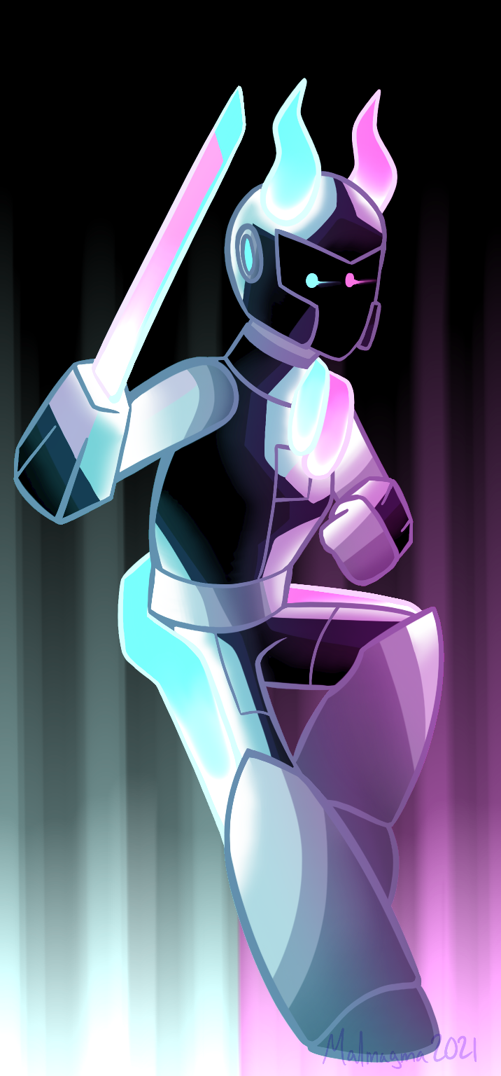 Wanted To Draw My Third-born Bastard Son Today, Its Neon Man!