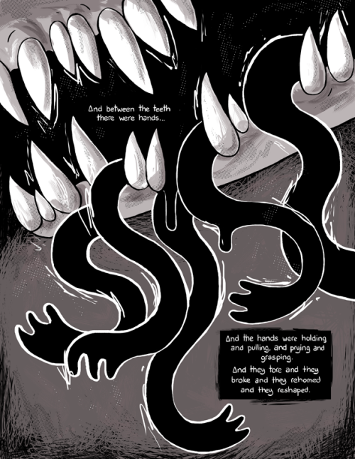 Here is a one-page preview of a comic I made to contribute to Augur Magazine’s most recent iss