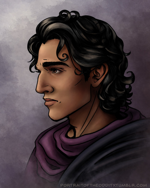 portraitoftheoddity:For @veliseraptor - Kazem, for her original fiction project!