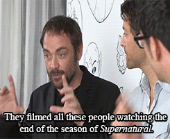 deancasotp:  The one time you should actually listen to Misha. (x) 
