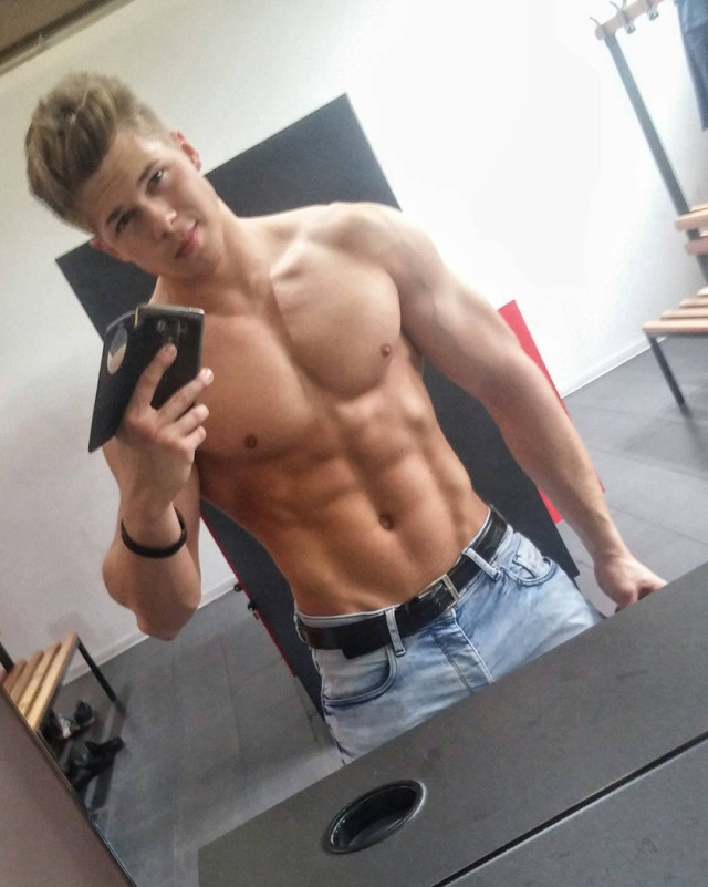 gay-transformation:Can’t believe this hot guy is coming over any minute to take