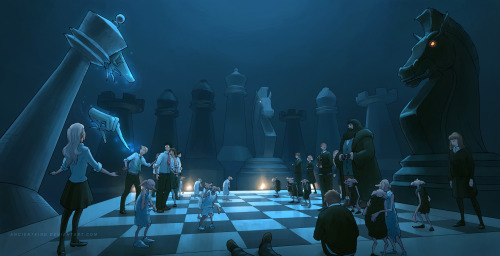 Wizard’s chess “Harry Potter Magical games and sports” series