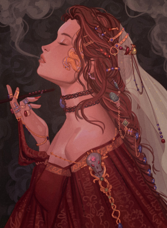 commission for @saigonsorceress on instagram ~ commissions are open!