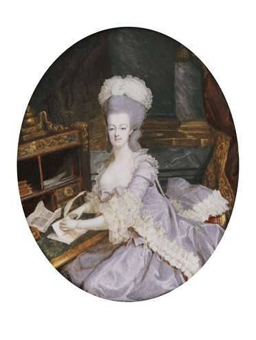 Marie Antoinette by Francois Dumont (1751-1831)