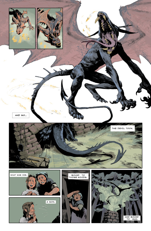 My Little Comic About The Origin Story Of The Jersey Devil!
