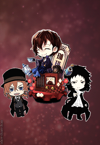 alice-chan-chan:  Dazai’s tea party (◔◡◔✿)