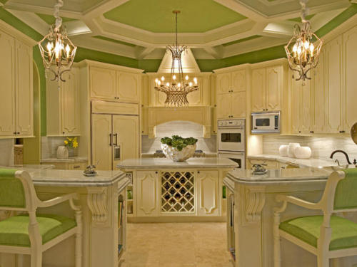 Kitchen Shades of Green