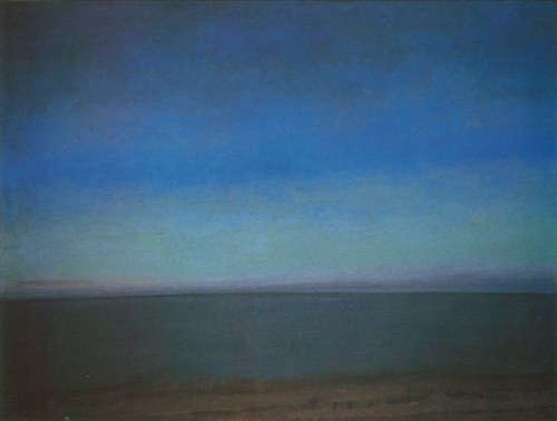 Near Night, Water Mill   -   Jane Wilson 1988American, 1924-2015 Oil on canvas, 60 × 80 in   152.4 ×