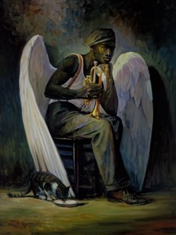 angelsinart:John Carroll Doyle, Blues Angel,