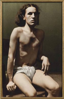 Luigi Ontani, Autoritratto nudo d’après