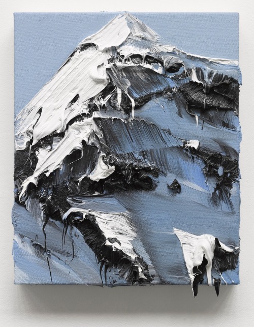 exhibition-ism: Conrad Jon Godly&rsquo;s incredible and dramatic mountain-scapes