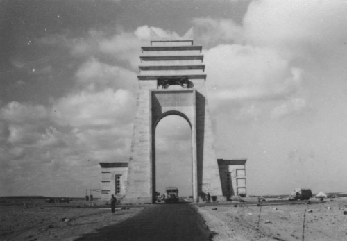 Florestano Di Fausto, Arco dei Fileni, Ra’s Lanuf, Libya, 1937