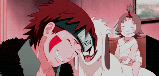 dailynaruto: - Akakiba! Akakiba and Kibamaru!- You’re mixing up the names… Give