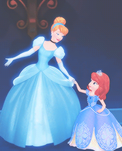 disneyismyescape:  Disney Princesses with Sofia The First (and Amber in Rapunzel’s