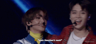 nakamotens: haechan is back and so are his kisses  pls i love them so much