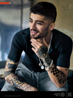 juanluverano:  Gorgeous Zayn for GQ.