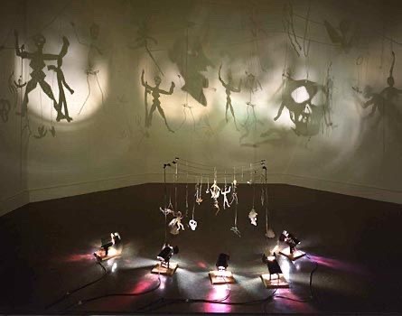 m0lledwyyne:Christian Boltanski (1944) Théâtre d’ombres (Theatre of Shadows)