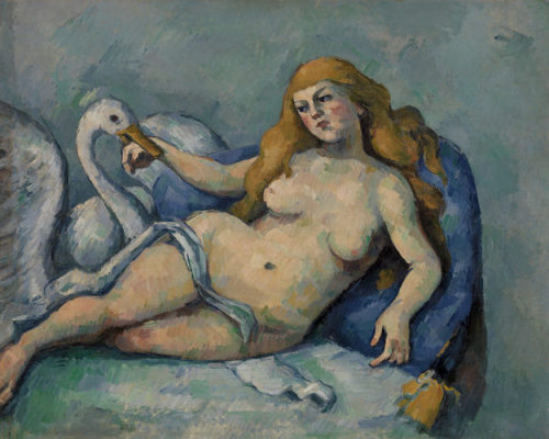 Leda and the Swan (Léda au cygne) by Paul Cézanne, The Barnes FoundationBarnes Foundat