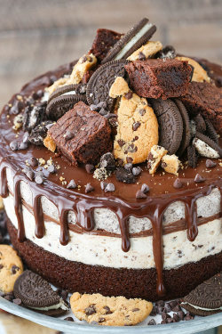 Fullcravings:oreo Brookie Ice Cream Cake