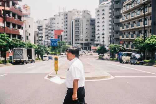 Streets of Chiyoda, Tokyo / 35mm film.by Benjamin Andrew