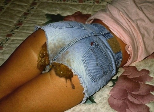 diaper and panty pooping