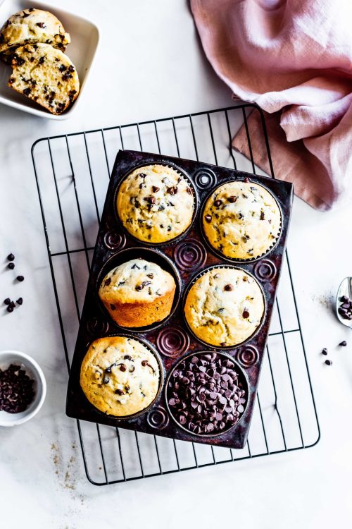 Porn fullcravings:Cardamom Chocolate Chip Muffins photos