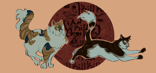 Swiftpaw, I know it was retconned but he’s still Tigerclaw’s son in my eyes