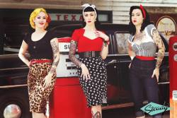 Jackspinups:  Flora Lorence, Sailor Jassie And Hell Cath 