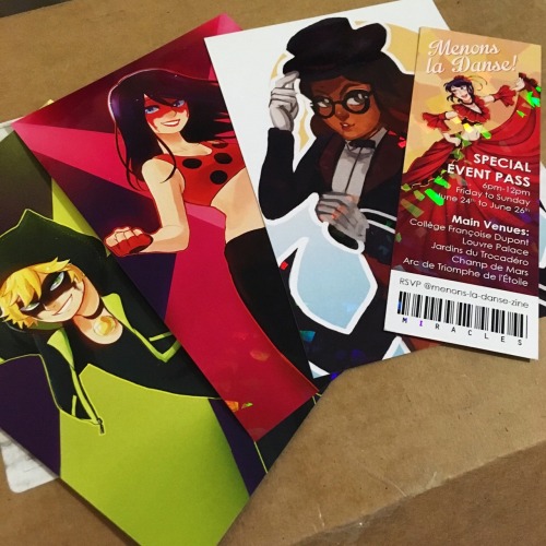 The postcards and bookmarks arrived!! You can see a video showing the holo effect on my Instagram. I